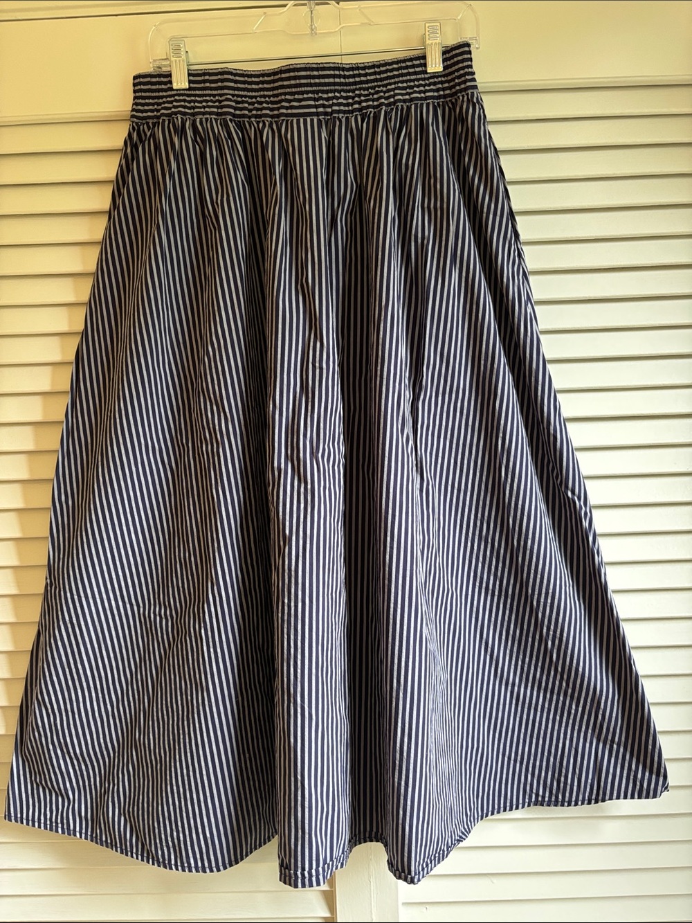 A New Day 100% Cotton Full Skirt Pockets Size M